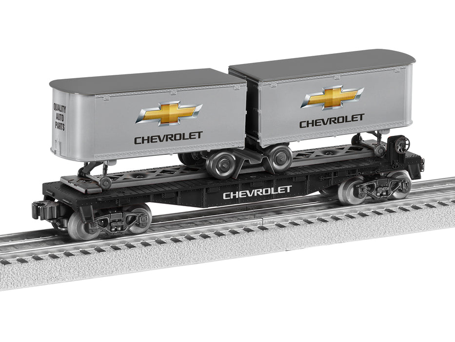 Lionel 2228450 O RTR Chevy Flatcar with Piggyback Trailers