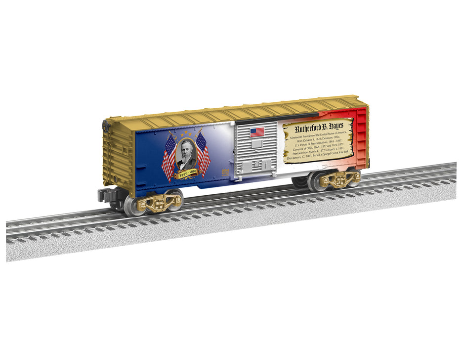 Lionel 2238040 O RTR Rutherford B Hayes Presidential Boxcar
