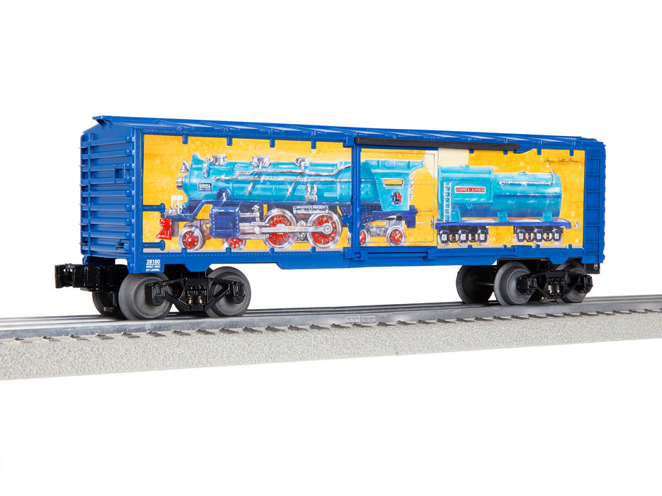 Lionel 2228180 O RTR Angela Trotta Thomas Blue Comet Boxcar