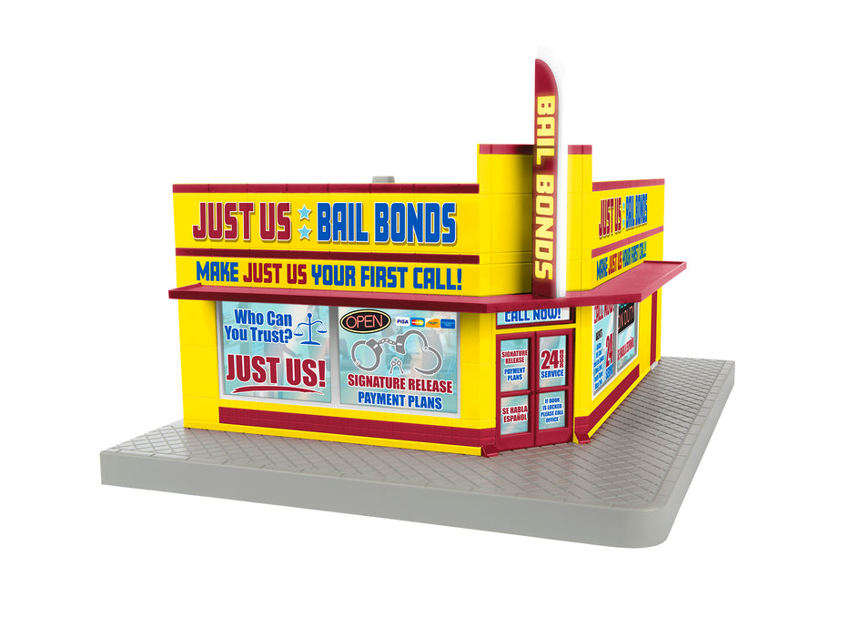 Lionel 2229170 O RTR PEP Bail Bonds Building