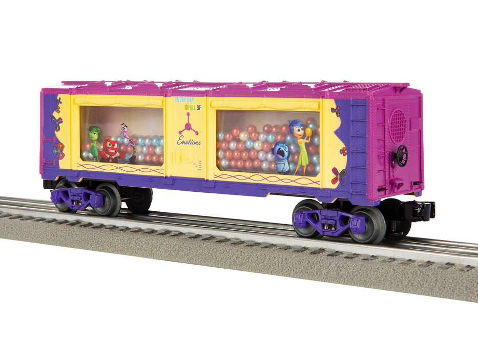 Lionel 2028100 O RTR Inside Out Memory Ball Transport Car