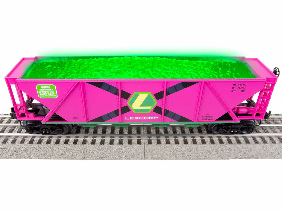 Lionel 2328100 O RTR DC Comics LexCorp Kryptonite Hopper