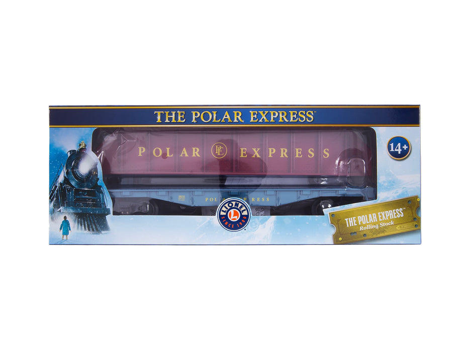 Lionel 2128210 O RTR Polar Express Girder Bridge Flatcar