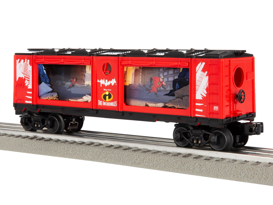 Lionel 2228360 O RTR The Incredibles Operating Car