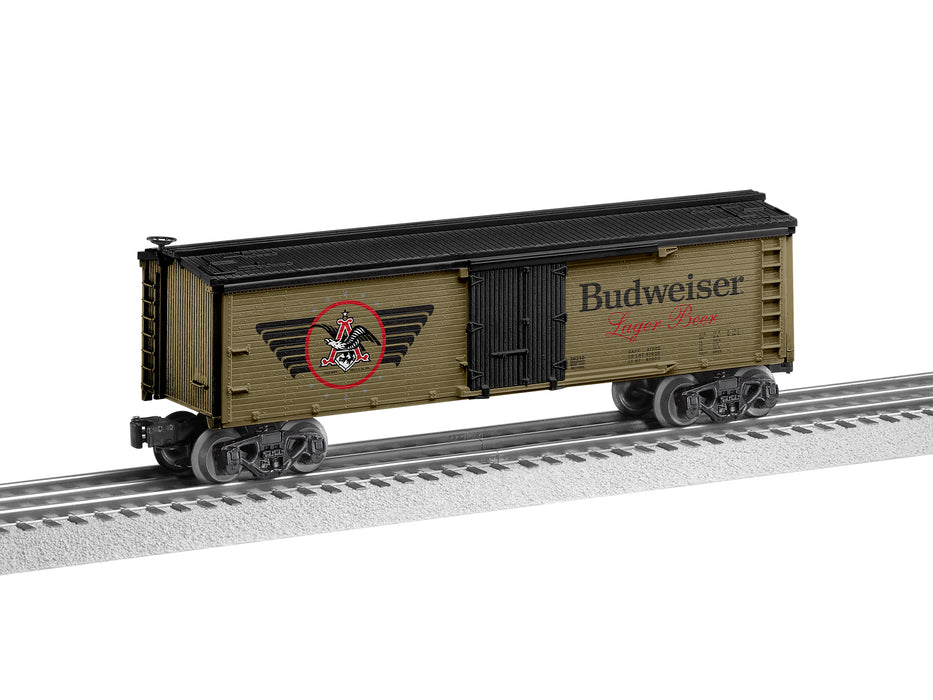 Lionel 2328230 O RTR Anheuser Busch - Budweiser Military Heritage Reefer