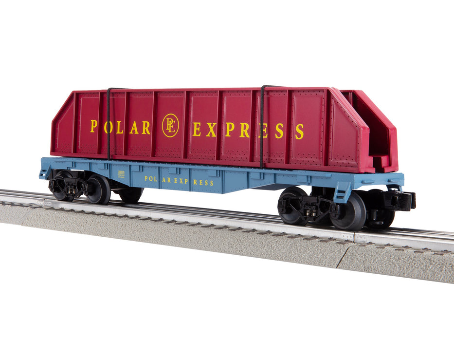 Lionel 2128210 O RTR Polar Express Girder Bridge Flatcar