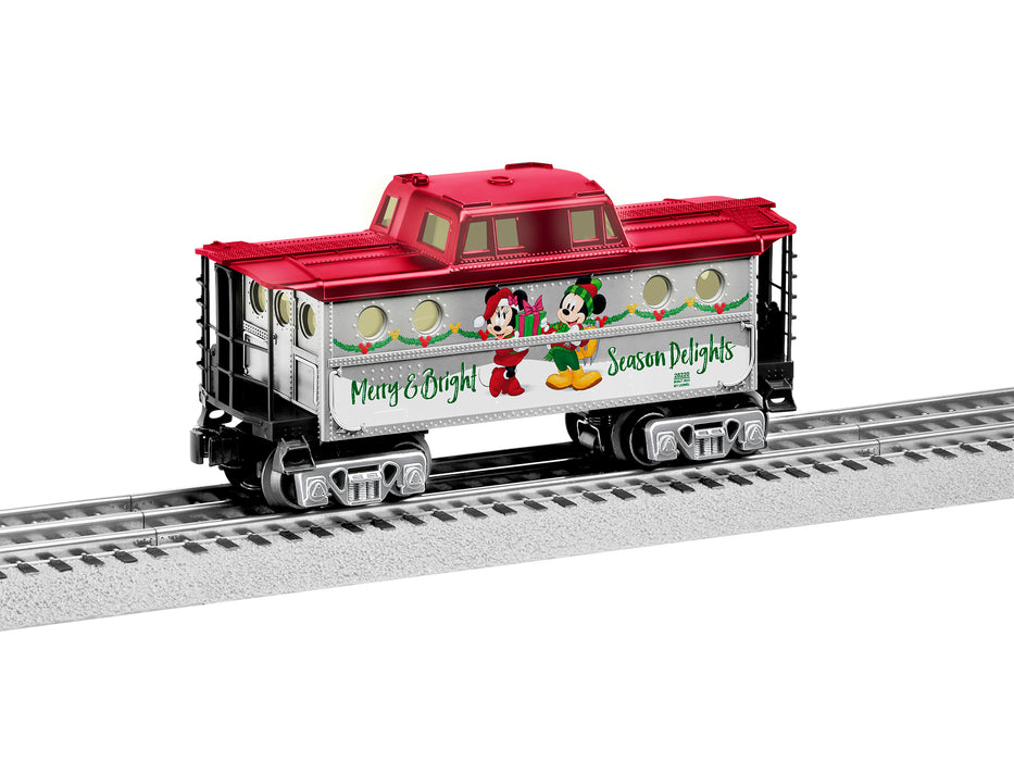 Lionel 2228220 O RTR Mickey & Friends Christmas Caboose