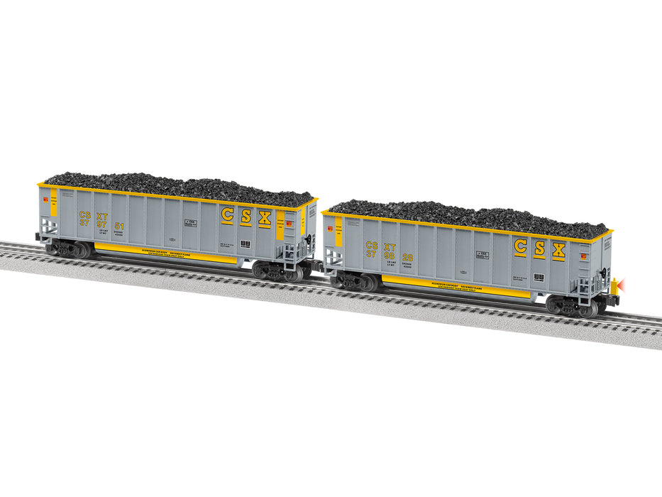 Lionel 2243060 O Rotary Gondola 2pk CSX