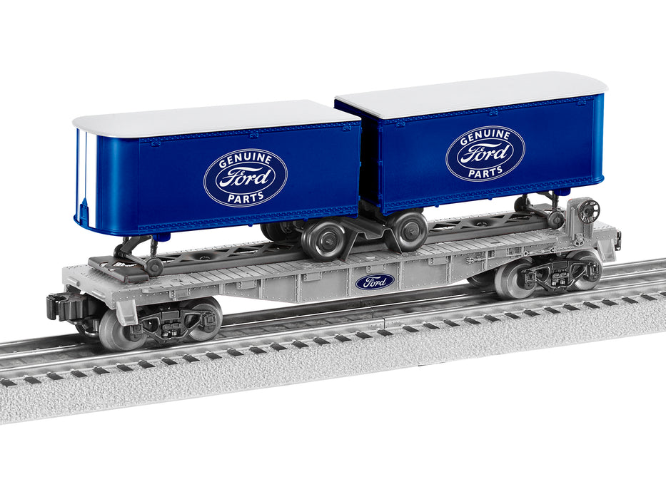 Lionel 2228470 O RTR Ford Flatcar with Piggyback Trailers