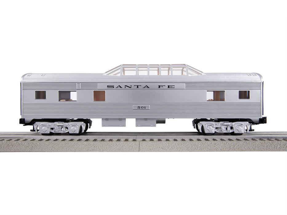 Lionel 2227240 O RTR SF Chief #501 Add-On Vista Dome