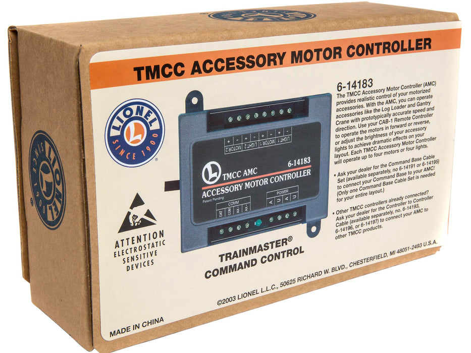 Lionel 14183 O TMCC Accessory Motor Controller/AMC
