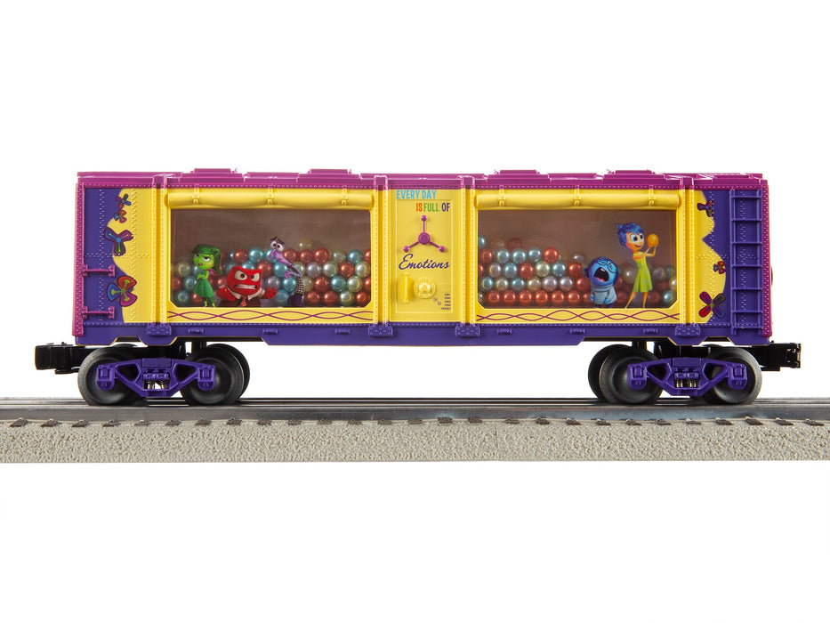 Lionel 2028100 O RTR Inside Out Memory Ball Transport Car