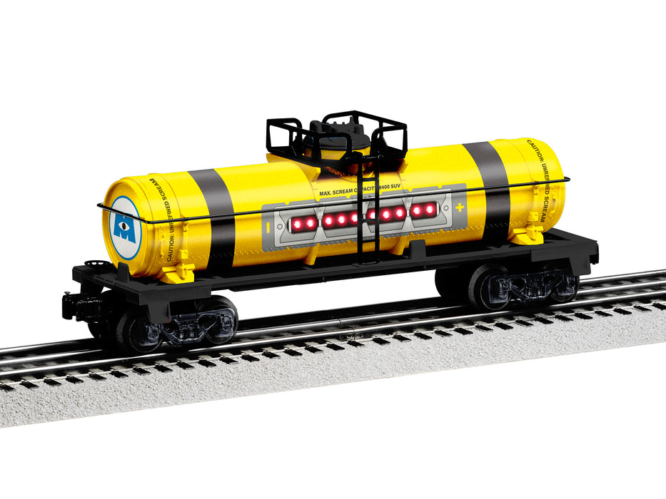 Lionel 2228350 O RTR Monsters Inc: Scare Tank Car w/LED's