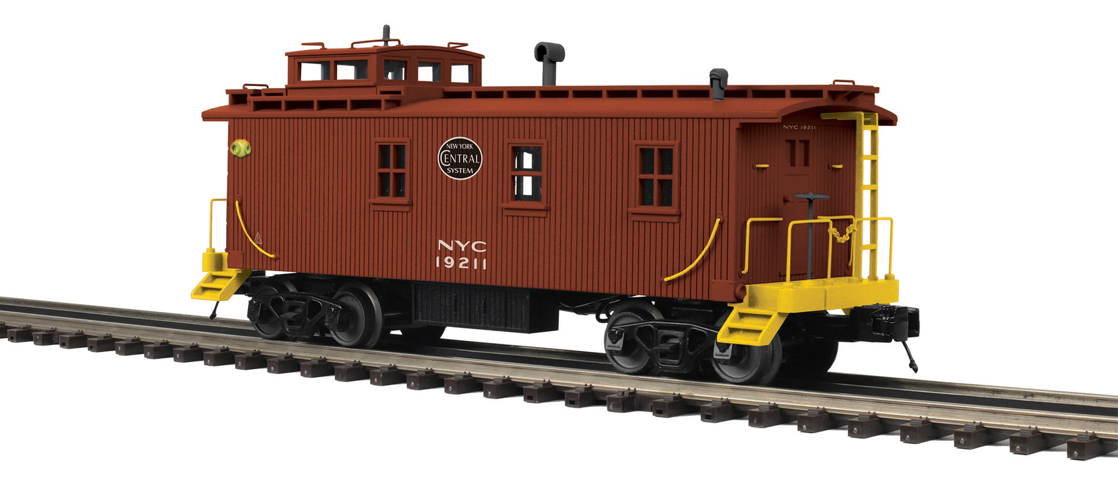 MTH 20-91775 New York Central 35' Woodsided Caboose