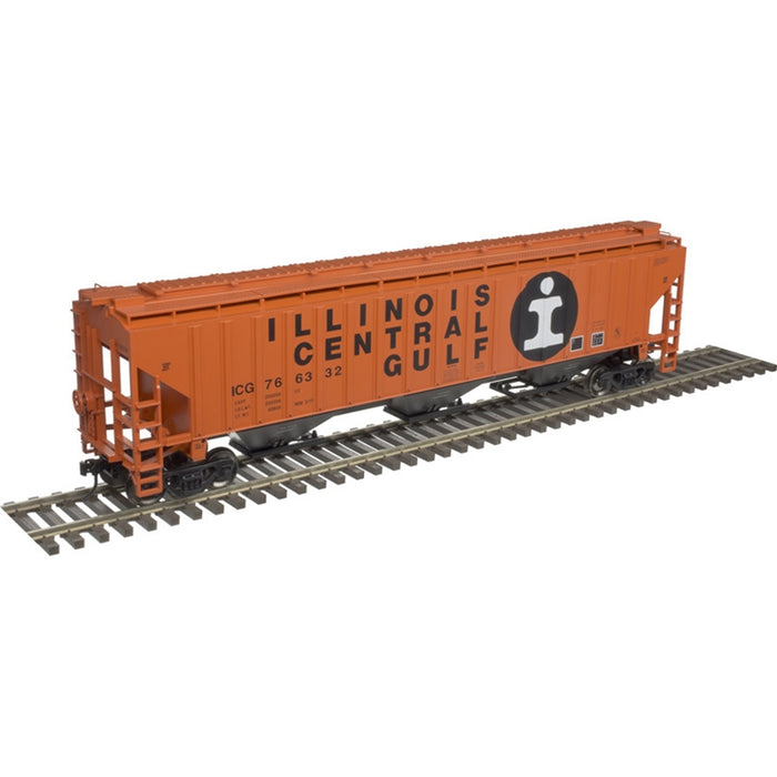 Atlas 2001604-6 Illinois Central Gulf PS-4750 Covered Hopper #766402 NEW 3 RAIL
