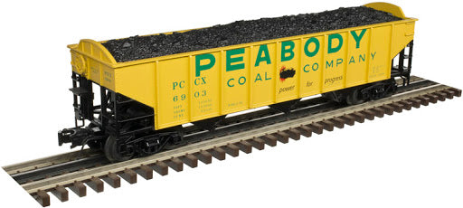 Atlas 3005821-4 Peabody 55 Ton Coal Hopper #6630 NEW 3 RAIL