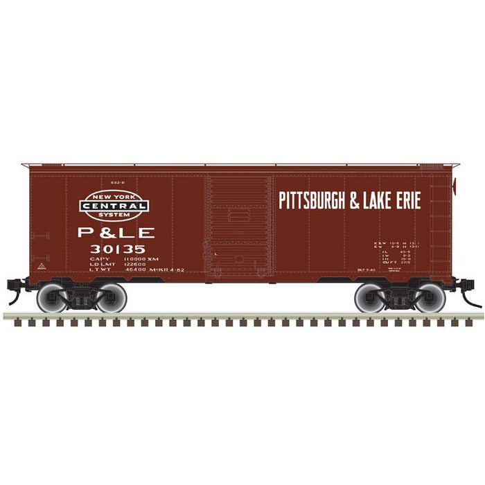 Atlas 3001836-1 Pittsburgh & Lake Erie 1937 AAR 40' Single Door Boxcar #30094 NEW 3 RAIL