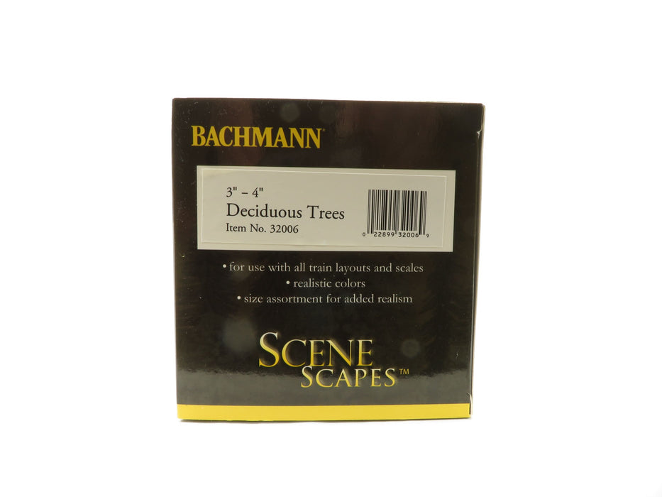 Bachmann BAC32006 3-4" DECIDUOUS TREES 3PK