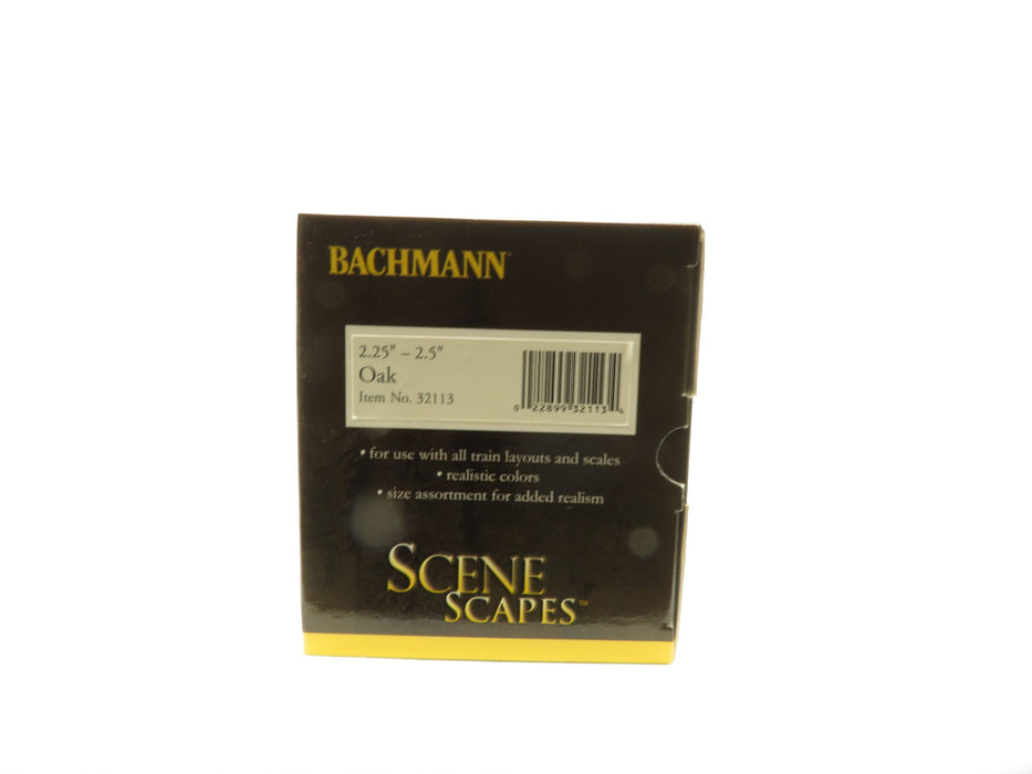 Bachmann BAC32113 2.25-2.5" OAK TREES 4PK