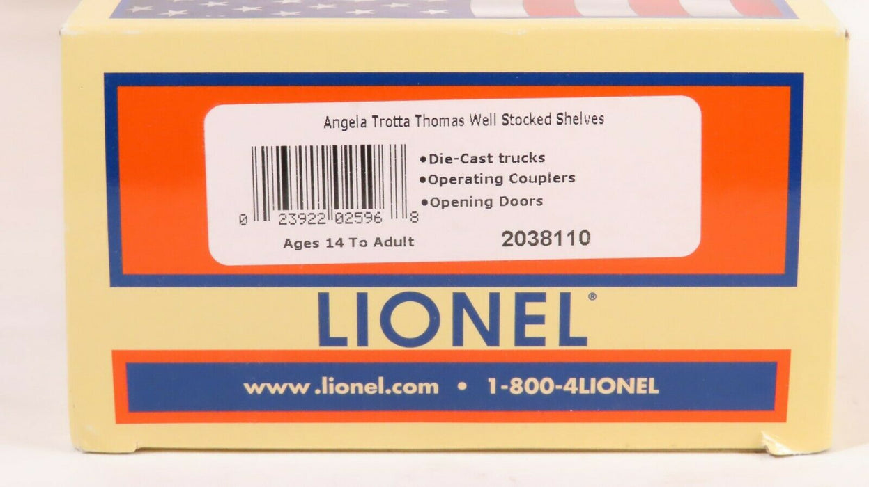 Lionel 2038110 Angela Trotta Thomas Well Stocked Shelves NIB