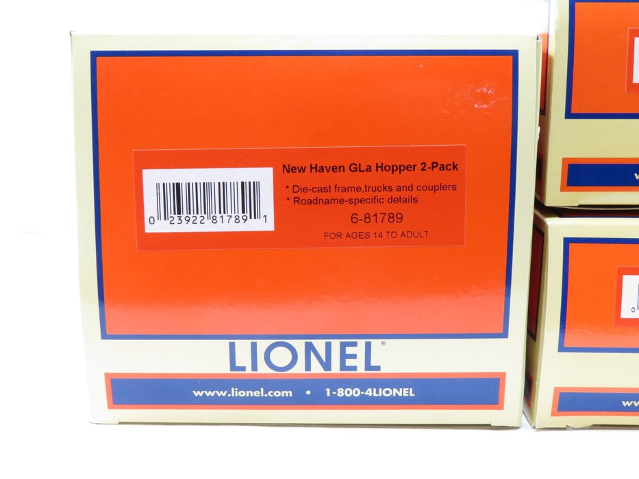Lionel 6-81789 New Haven GLa Hopper 2-Pack NIB