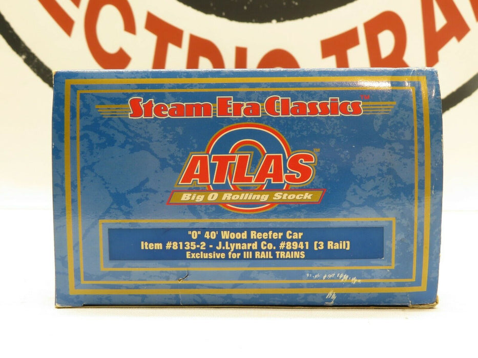 Atlas 8135-2 J.Lynard Co. 40' Wood Reefer Car #75280 NIB