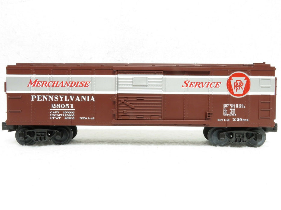 MTH RK-7408L Pennsylvania Merchandise Service Semi-Scale  Box Car LN