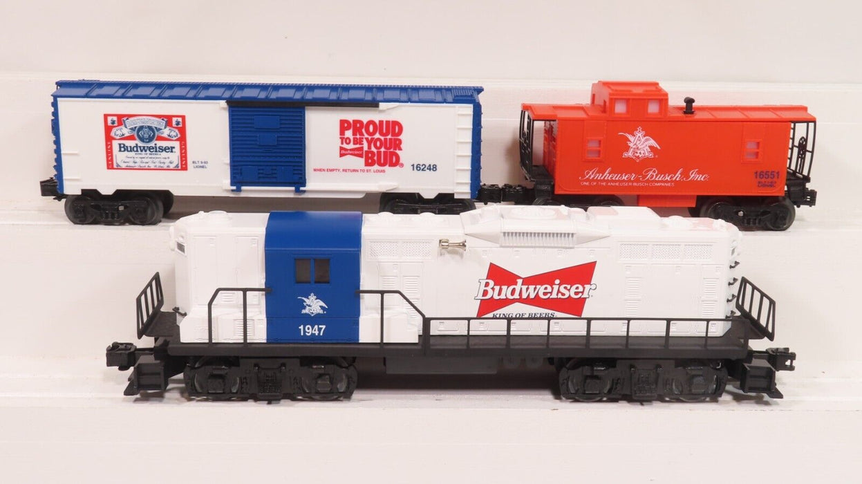 Lionel 6-11810 Anheuser-Busch Budweiser Train Set LN