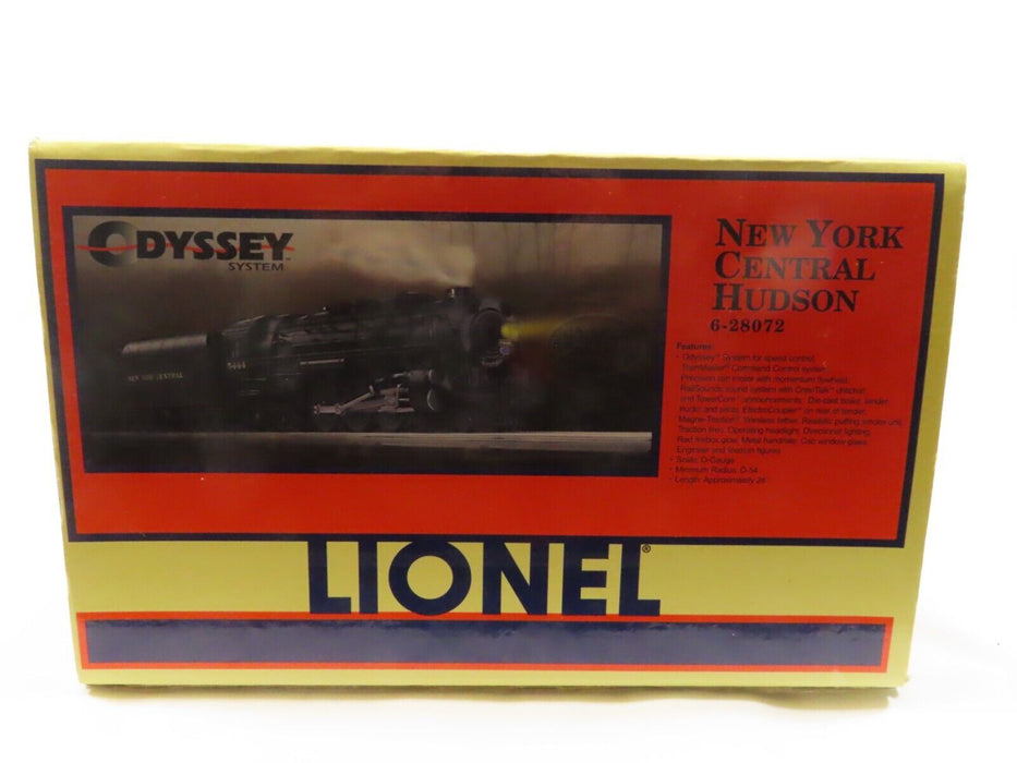 Lionel 6-28072 New York Central Hudson w/TMCC Railsounds LN