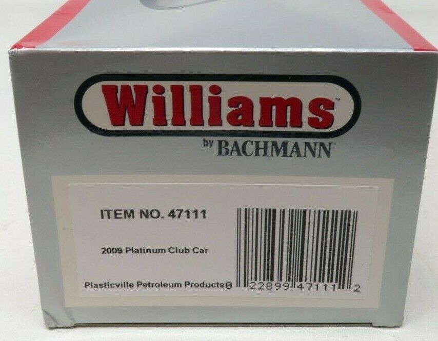 Williams 47111 2009 Platinum Club Car NIB