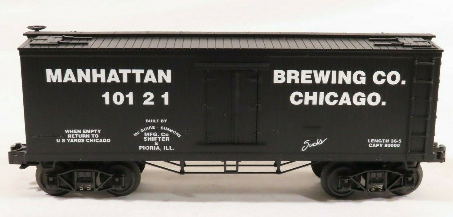 MTH 30-78045 Manhattan Brewing Co. 19th Century Reefer Car NIB