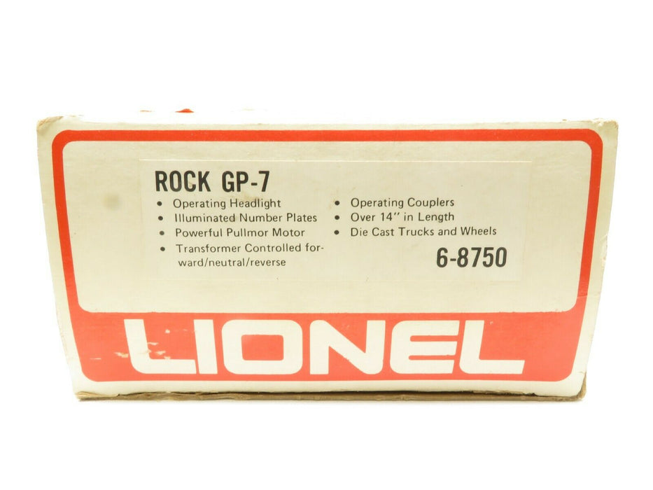 Lionel 6-8750 The Rock GP-7 Diesel Loco LN