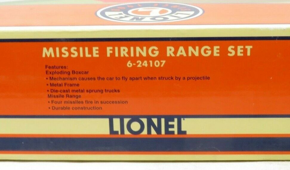 Lionel 6-24107 Missile Firing Range Set NIB