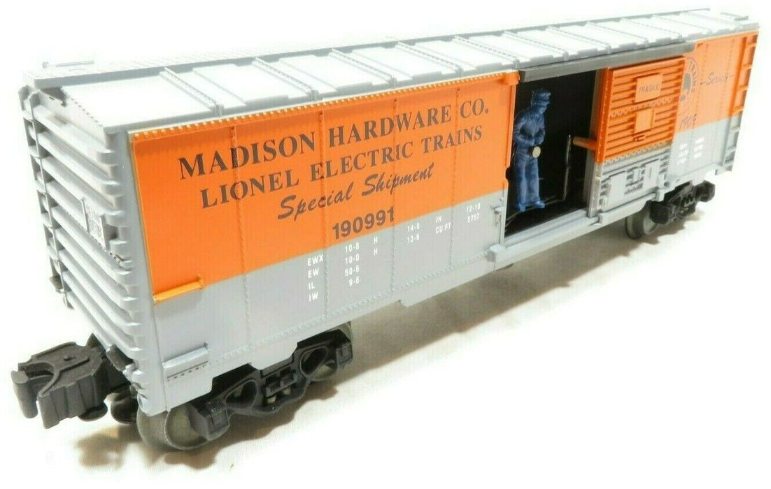 Lionel 6-19816 Madison Hardware Boxcar NIB