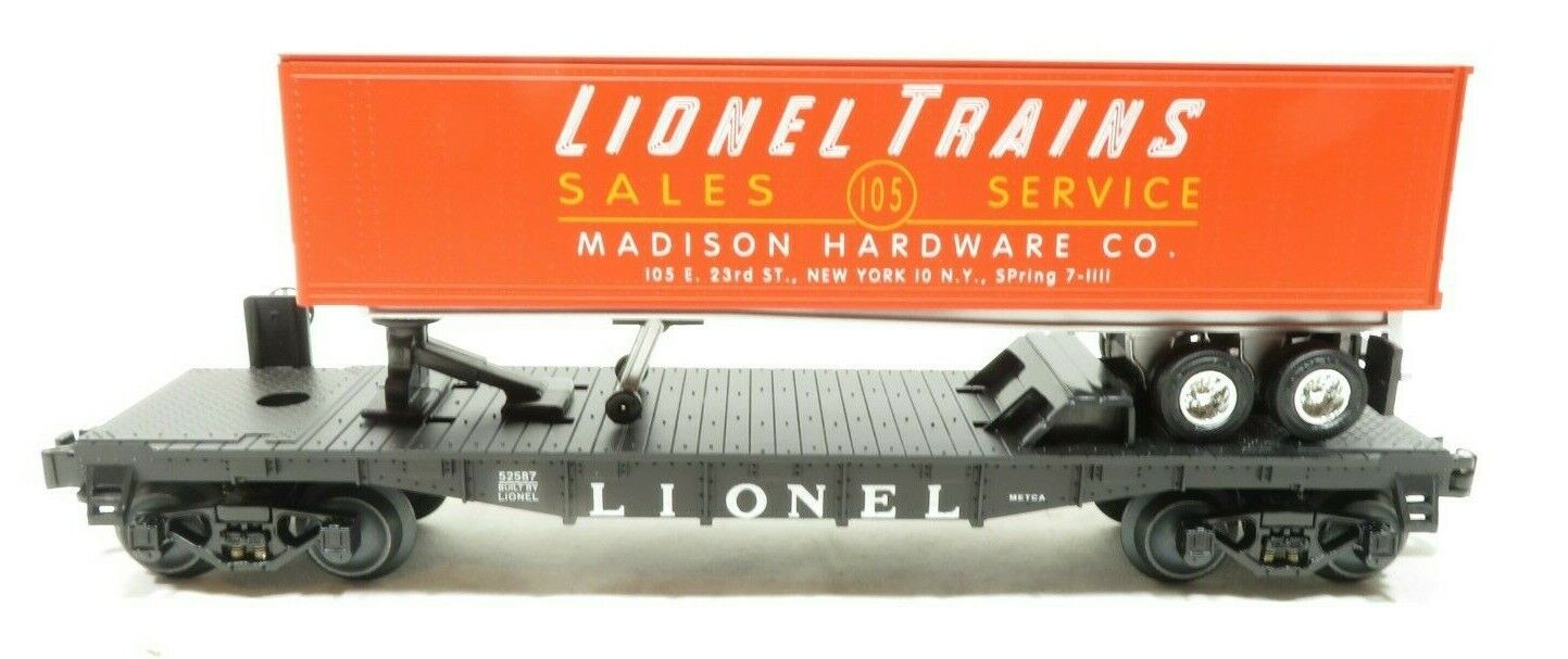 Lionel 6-58504 METCA TOFC Madison Hardware NIB