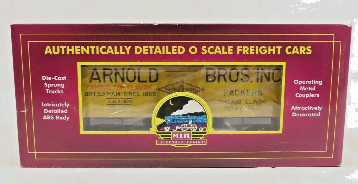 MTH 20-94400 Arnold Brother's Inc. (#600) 36' Woodsided Reefer Car NIB