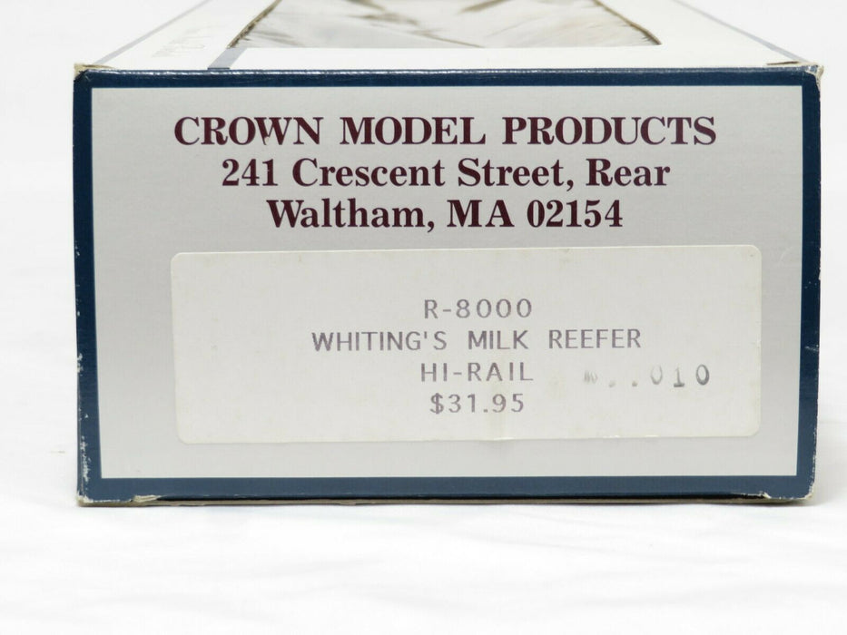 Crown Model 010 Whiting's Milk Reefer R-8000 NIB