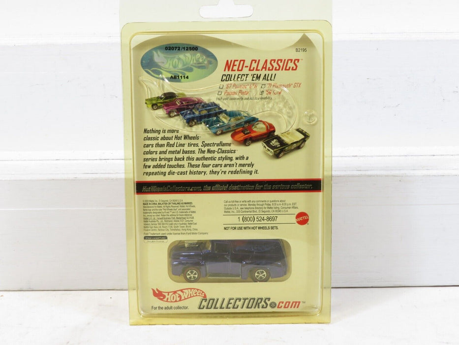 Hot Wheels Neo Classical Series '56 Ford 4 of 4 NIB 0081