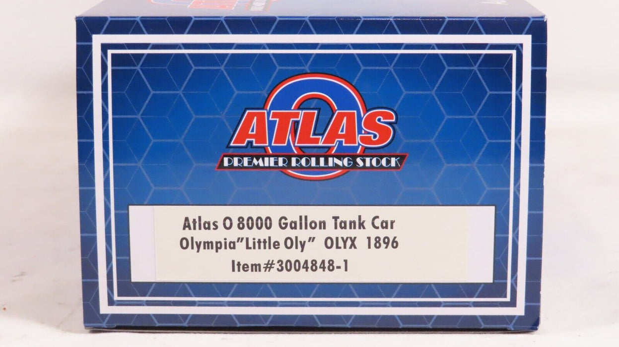 Atlas 3004848-1 8000 Gallon Tank Car Olympia "Little Oly" OLYX 1896  NIB