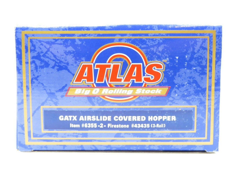 Atlas 6355-2 Firestone GATX Airslide Covered Hopper #43434 NIB