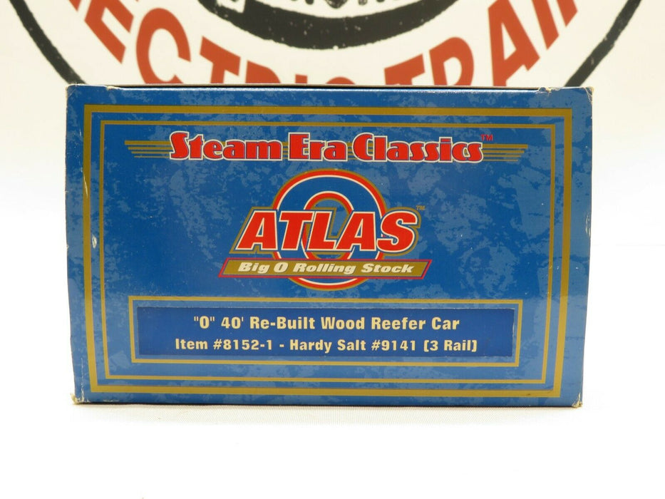 Atlas 8152-1 Hardy Salt 40' Rebuilt Wood Reefer Car #9141 NIB