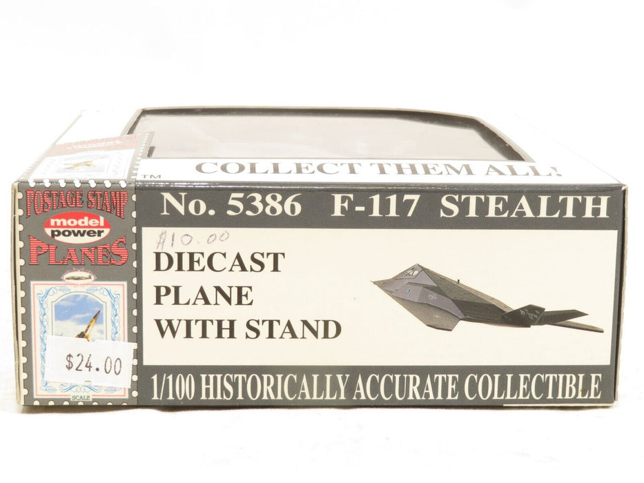 Model Power 511 Model Power No. 5386 F-117 Stealth w/Stand NIB — NY-ElectricTrains