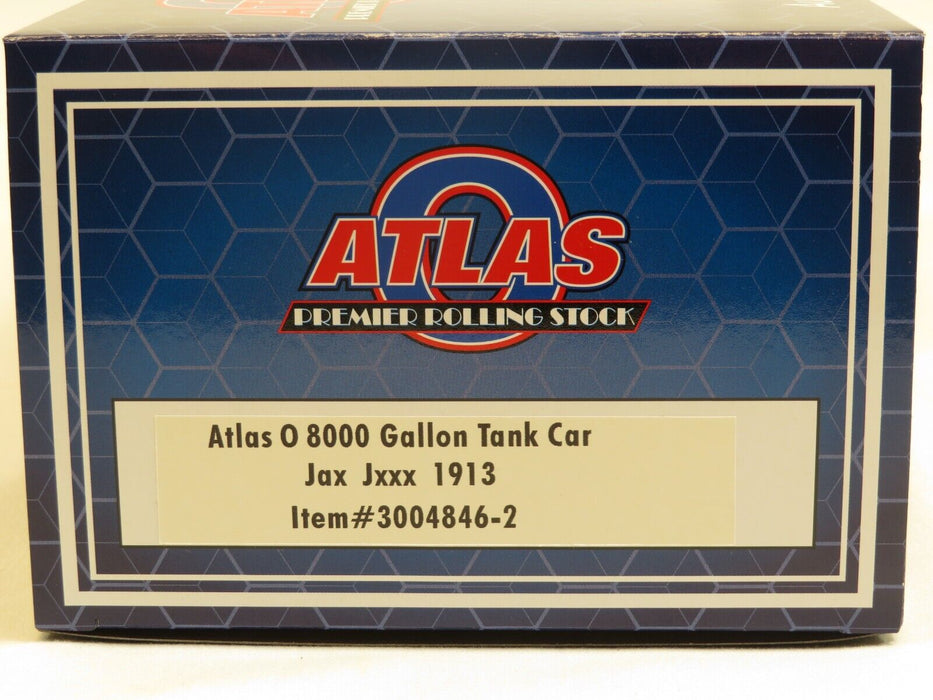 Atlas 3004846-2 8000 Gallon Tank Car JAX 1913 NIB