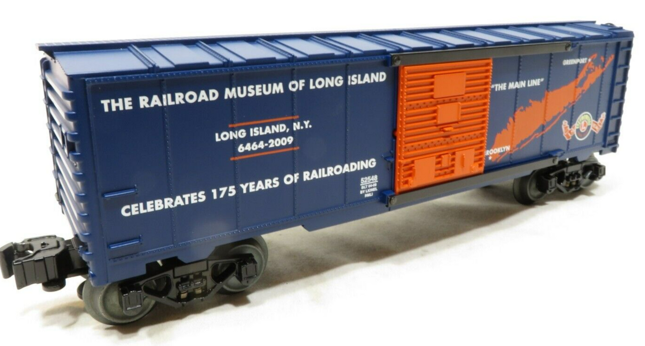 Lionel 6-52548 Railroad Museum Of Long Island Boxcar Celebrating 175 Years NIB