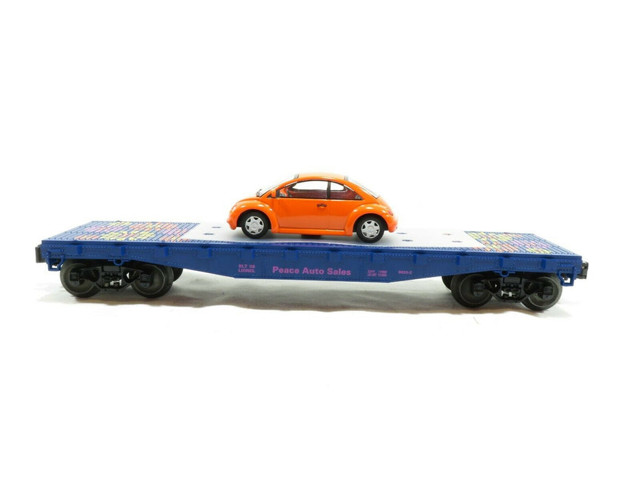 Lionel 6-19444 Flatcar w/Volkswagon Bug NIB