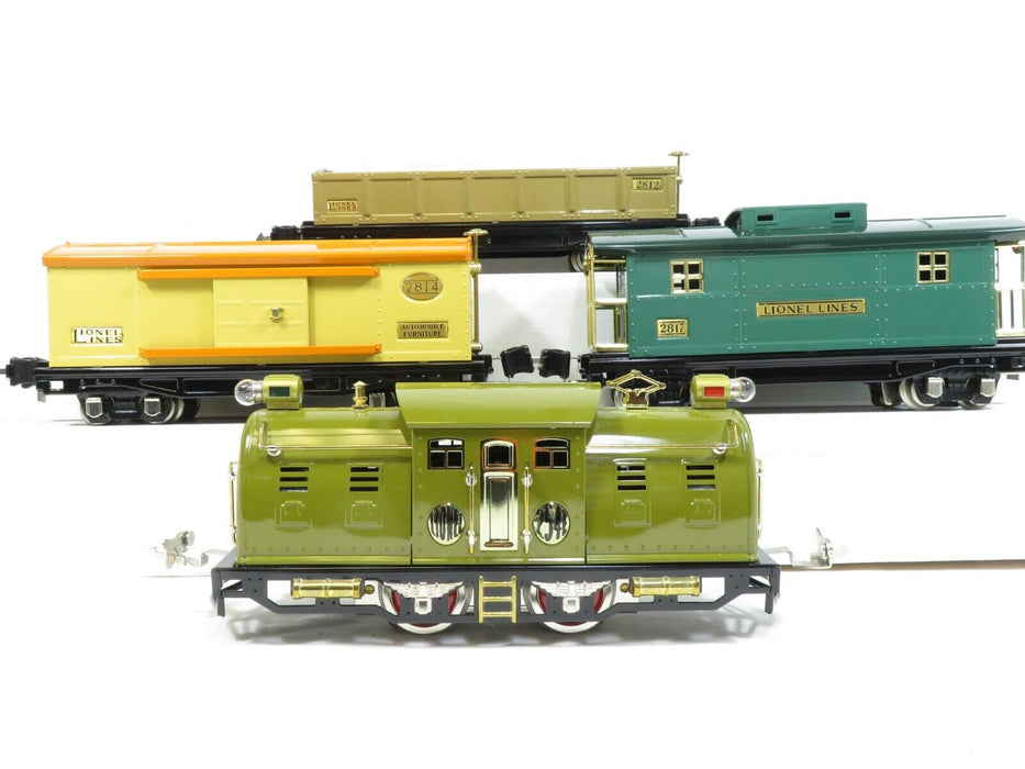 MTH 11-5506-0 Lionel Corp No.299 Freight Set 254e 4 Piece Trains Only NIB