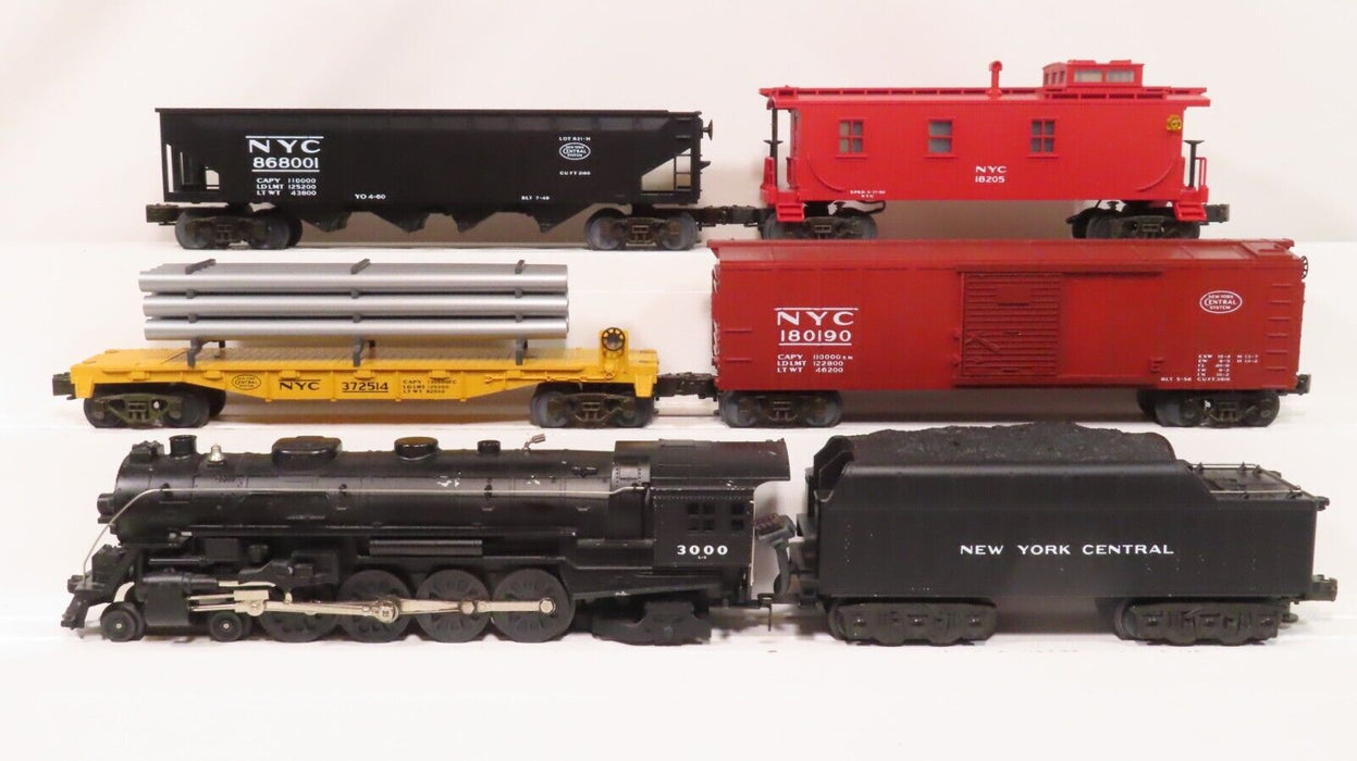 MTH No.002 New York Central Mohawk Steam Loco Freight Set LN