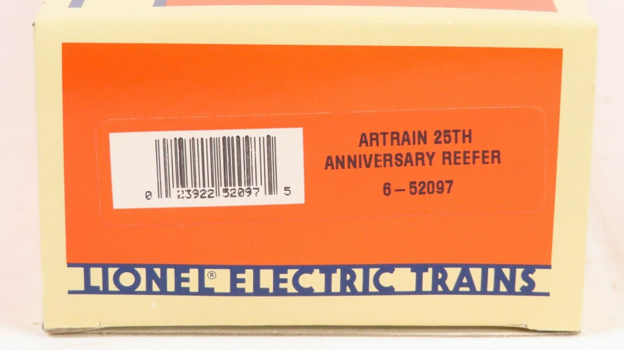 Lionel 6-52097 Chessie System Artrain 25th Anniversary Reefer NIB