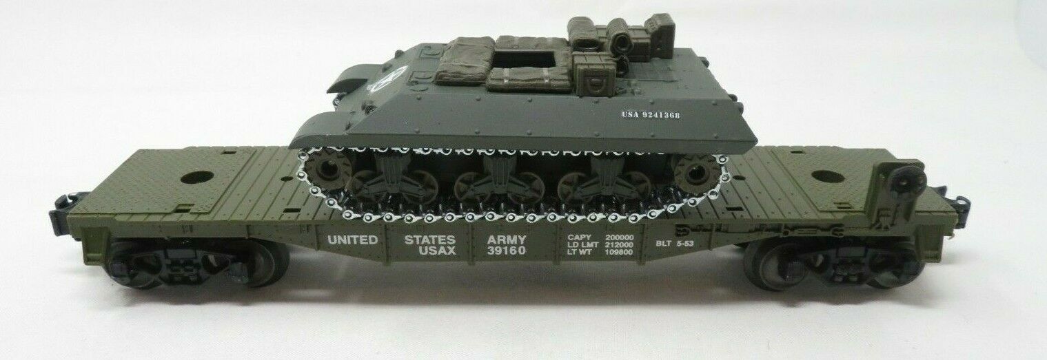 Geller 39160 Army Tank Puller Flatcar NIB