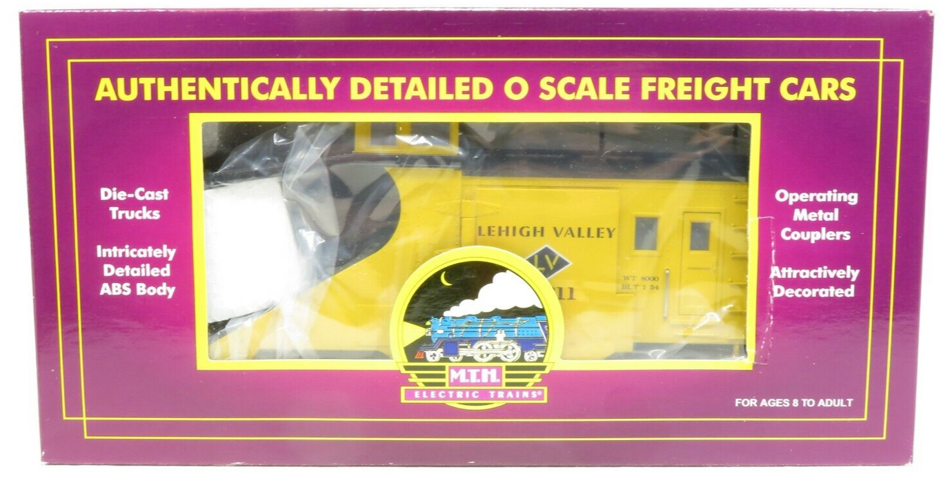 MTH 20-98244 Lehigh Valley Snow Plow Car #96611 NIB